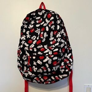 Disneyland Mickey Mouse Backpack With Adjustable Straps